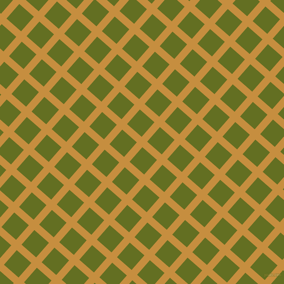 49/139 degree angle diagonal checkered chequered lines, 15 pixel line width, 40 pixel square size, Anzac and Fiji Green plaid checkered seamless tileable