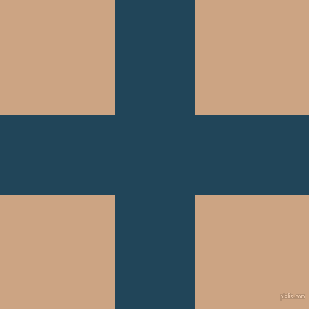 checkered chequered horizontal vertical lines, 113 pixel lines width, 325 pixel square size, Astronaut Blue and Cameo plaid checkered seamless tileable