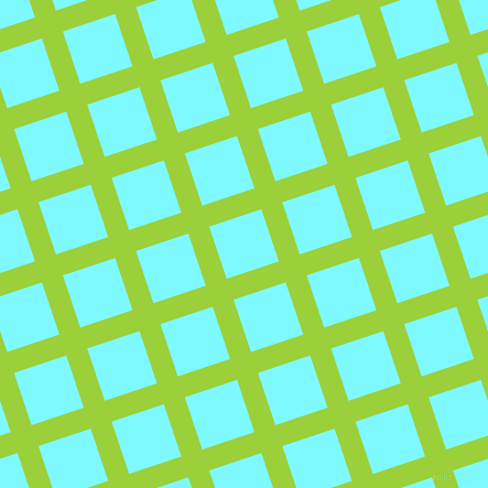 18/108 degree angle diagonal checkered chequered lines, 20 pixel lines width, 50 pixel square sizeAtlantis and Electric Blue plaid checkered seamless tileable