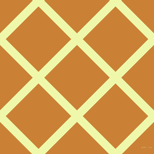 45/135 degree angle diagonal checkered chequered lines, 27 pixel lines width, 153 pixel square size, Australian Mint and Golden Bell plaid checkered seamless tileable