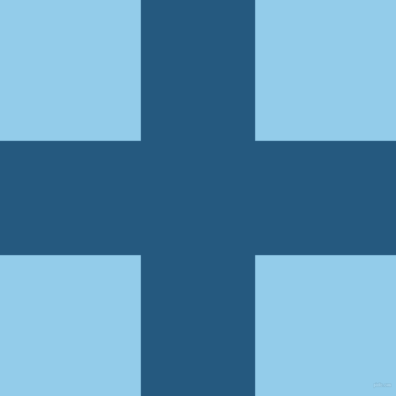 checkered chequered horizontal vertical lines, 228 pixel lines width, 562 pixel square size, Bahama Blue and Cornflower plaid checkered seamless tileable