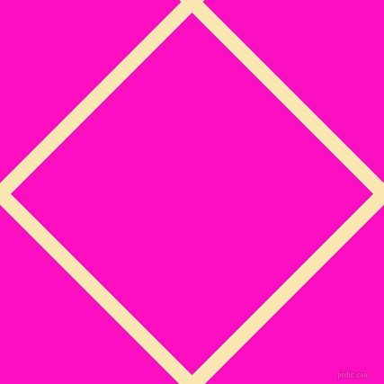 45/135 degree angle diagonal checkered chequered lines, 17 pixel line width, 285 pixel square size, Banana Mania and Shocking Pink plaid checkered seamless tileable