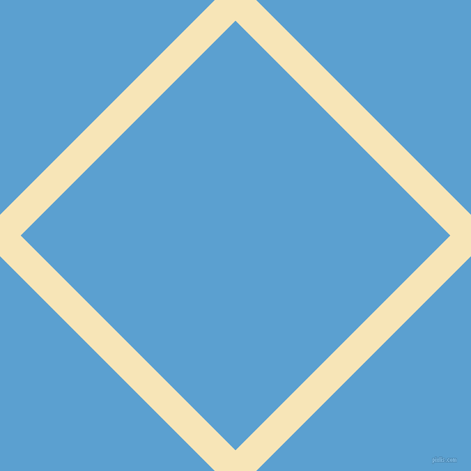 45/135 degree angle diagonal checkered chequered lines, 42 pixel lines width, 436 pixel square size, Barley White and Picton Blue plaid checkered seamless tileable