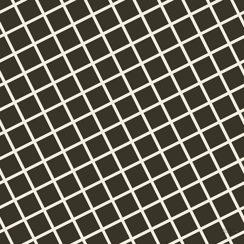 27/117 degree angle diagonal checkered chequered lines, 6 pixel line width, 38 pixel square size, Bianca and Graphite plaid checkered seamless tileable
