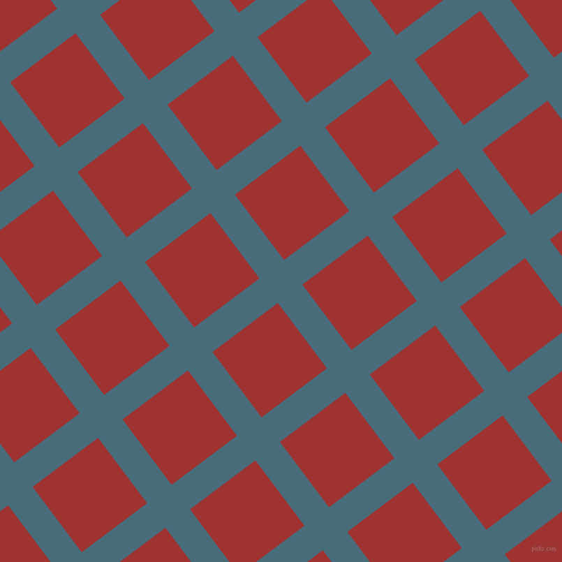 37/127 degree angle diagonal checkered chequered lines, 44 pixel line width, 117 pixel square size, Bismark and Milano Red plaid checkered seamless tileable