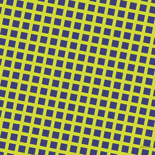 79/169 degree angle diagonal checkered chequered lines, 11 pixel line width, 22 pixel square size, Bitter Lemon and Jacksons Purple plaid checkered seamless tileable