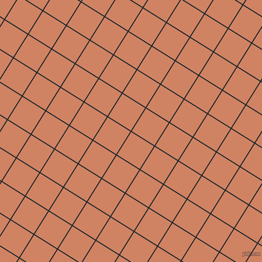 58/148 degree angle diagonal checkered chequered lines, 2 pixel line width, 53 pixel square size, Black Pearl and Burning Sand plaid checkered seamless tileable