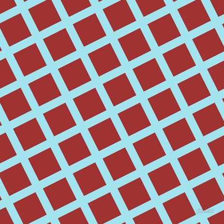 27/117 degree angle diagonal checkered chequered lines, 17 pixel line width, 52 pixel square size, Blizzard Blue and Milano Red plaid checkered seamless tileable