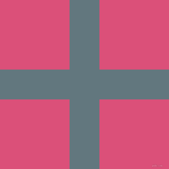 checkered chequered horizontal vertical lines, 100 pixel lines width, 466 pixel square size, Blue Bayoux and Cranberry plaid checkered seamless tileable