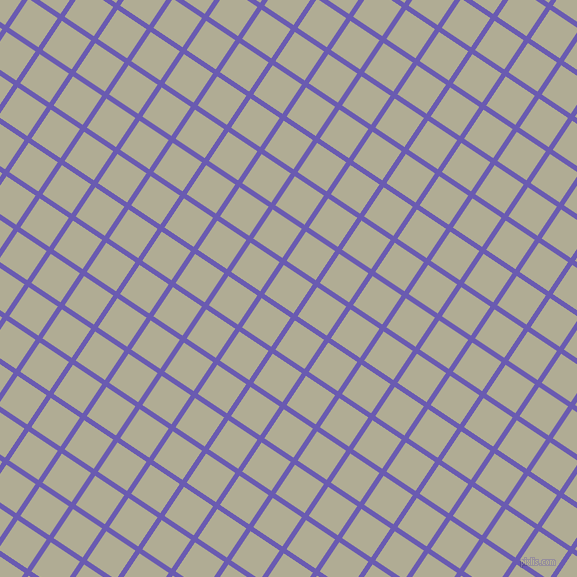 56/146 degree angle diagonal checkered chequered lines, 5 pixel line width, 35 pixel square size, Blue Marguerite and Eagle plaid checkered seamless tileable