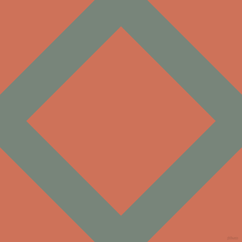 45/135 degree angle diagonal checkered chequered lines, 123 pixel line width, 444 pixel square size, Blue Smoke and Japonica plaid checkered seamless tileable