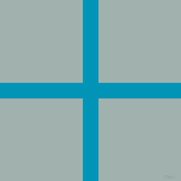 checkered chequered horizontal vertical lines, 50 pixel line width, 529 pixel square size, Bondi Blue and Conch plaid checkered seamless tileable