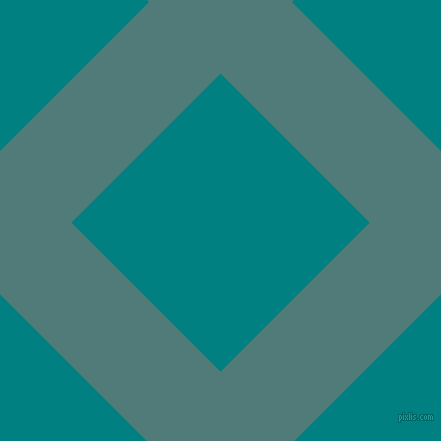 45/135 degree angle diagonal checkered chequered lines, 101 pixel lines width, 211 pixel square size, Breaker Bay and Teal plaid checkered seamless tileable
