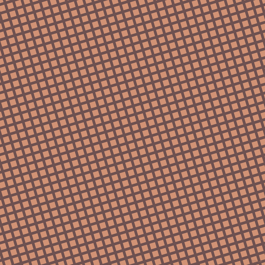 17/107 degree angle diagonal checkered chequered lines, 9 pixel line width, 19 pixel square size, Buccaneer and Feldspar plaid checkered seamless tileable
