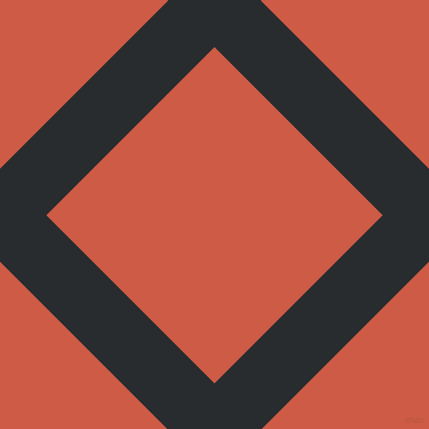 45/135 degree angle diagonal checkered chequered lines, 128 pixel line width, 464 pixel square size, Bunker and Dark Coral plaid checkered seamless tileable