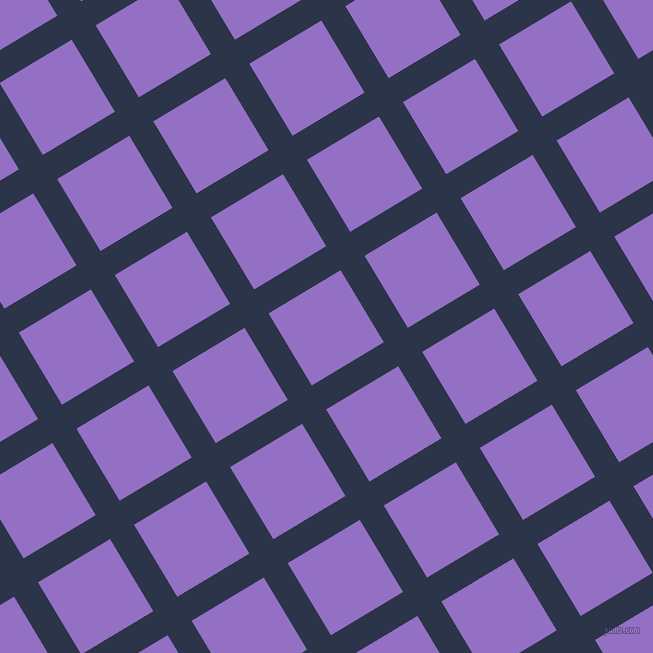 31/121 degree angle diagonal checkered chequered lines, 28 pixel line width, 84 pixel square size, Bunting and Lilac Bush plaid checkered seamless tileable