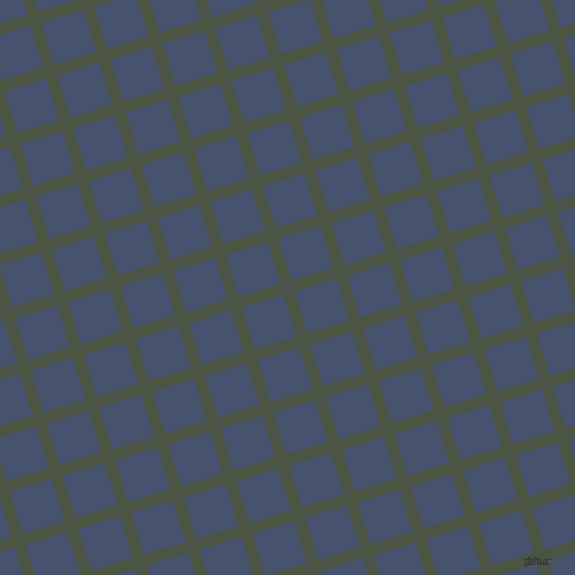 17/107 degree angle diagonal checkered chequered lines, 13 pixel line width, 48 pixel square size, Cabbage Pont and East Bay plaid checkered seamless tileable