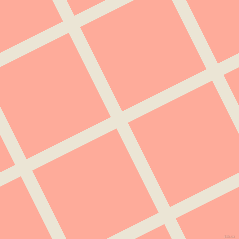 27/117 degree angle diagonal checkered chequered lines, 41 pixel line width, 304 pixel square size, Cararra and Rose Bud plaid checkered seamless tileable