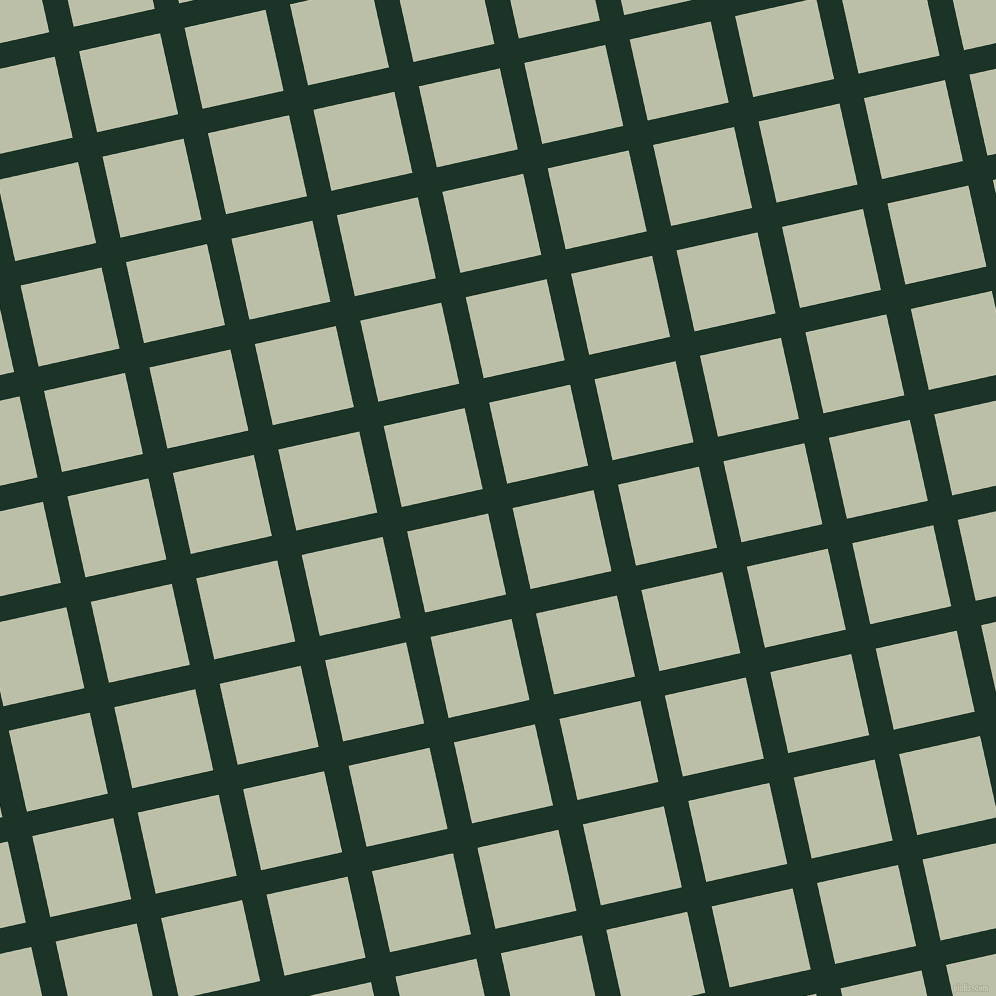 13/103 degree angle diagonal checkered chequered lines, 25 pixel lines width, 83 pixel square size, Cardin Green and Beryl Green plaid checkered seamless tileable