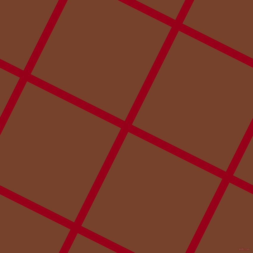 63/153 degree angle diagonal checkered chequered lines, 27 pixel lines width, 354 pixel square size, Carmine and Copper Canyon plaid checkered seamless tileable