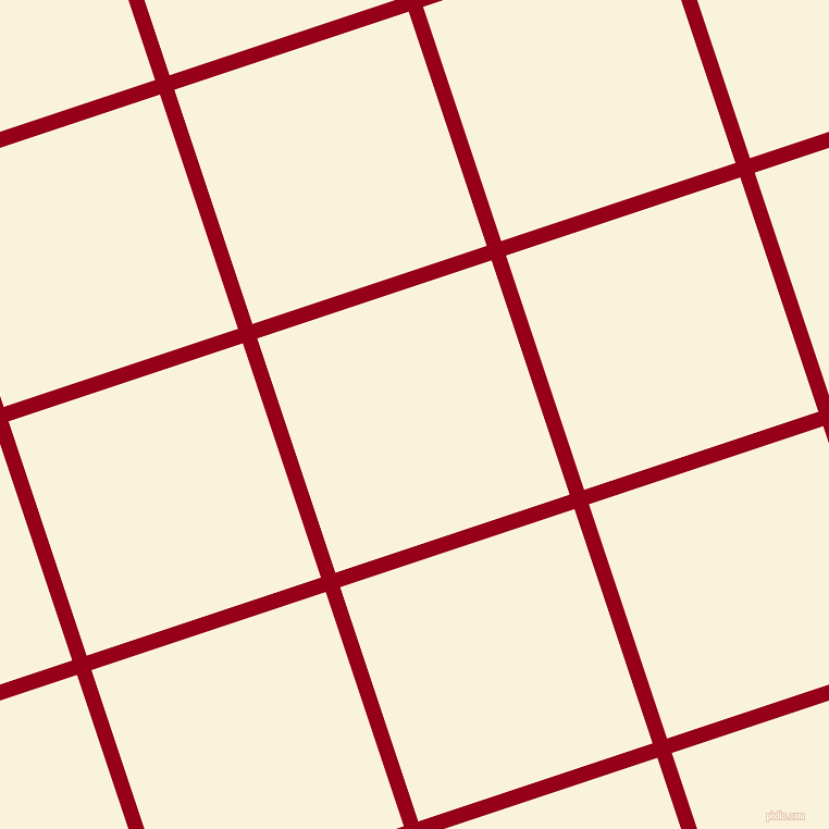 18/108 degree angle diagonal checkered chequered lines, 14 pixel lines width, 227 pixel square size, Carmine and Off Yellow plaid checkered seamless tileable