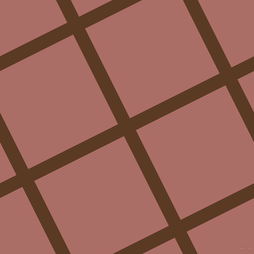 27/117 degree angle diagonal checkered chequered lines, 43 pixel line width, 325 pixel square size, Carnaby Tan and Coral Tree plaid checkered seamless tileable