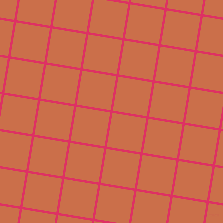 81/171 degree angle diagonal checkered chequered lines, 8 pixel lines width, 120 pixel square size, Cerise and Red Damask plaid checkered seamless tileable