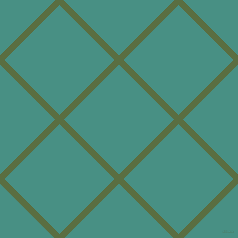 45/135 degree angle diagonal checkered chequered lines, 21 pixel lines width, 251 pixel square size, Chalet Green and Lochinvar plaid checkered seamless tileable