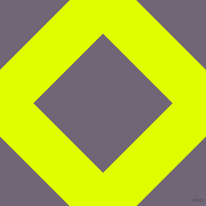 45/135 degree angle diagonal checkered chequered lines, 154 pixel lines width, 321 pixel square size, Chartreuse Yellow and Rum plaid checkered seamless tileable