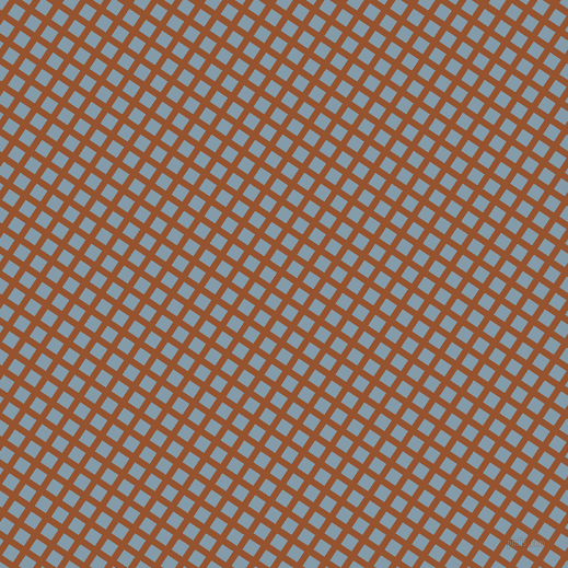 56/146 degree angle diagonal checkered chequered lines, 6 pixel line width, 12 pixel square size, Chelsea Gem and Bali Hai plaid checkered seamless tileable