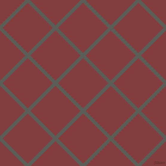 45/135 degree angle diagonal checkered chequered lines, 12 pixel line width, 119 pixel square size, Chicago and Stiletto plaid checkered seamless tileable
