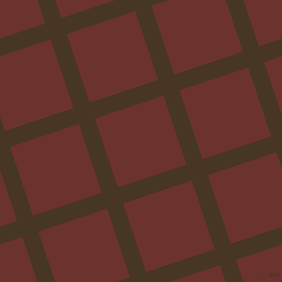 18/108 degree angle diagonal checkered chequered lines, 33 pixel lines width, 142 pixel square size, Clinker and Kenyan Copper plaid checkered seamless tileable