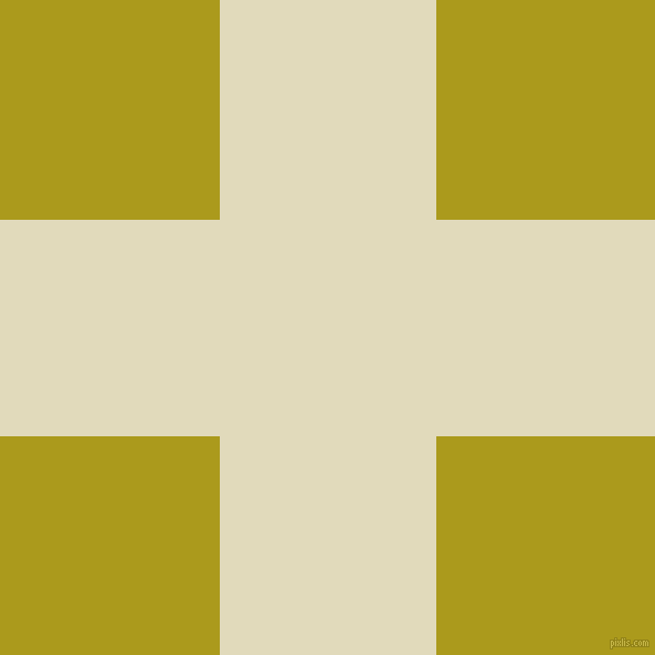 checkered chequered horizontal vertical lines, 196 pixel line width, 397 pixel square size, Coconut Cream and Lucky plaid checkered seamless tileable