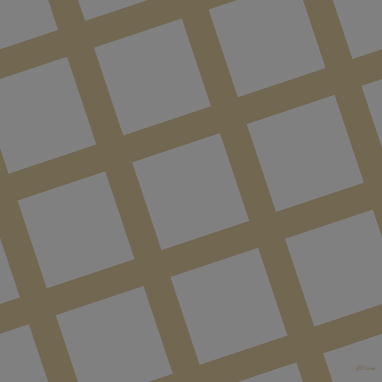 18/108 degree angle diagonal checkered chequered lines, 55 pixel line width, 180 pixel square size, Coffee and Grey plaid checkered seamless tileable