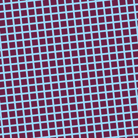 6/96 degree angle diagonal checkered chequered lines, 7 pixel line width, 23 pixel square sizeColumbia Blue and Pompadour plaid checkered seamless tileable