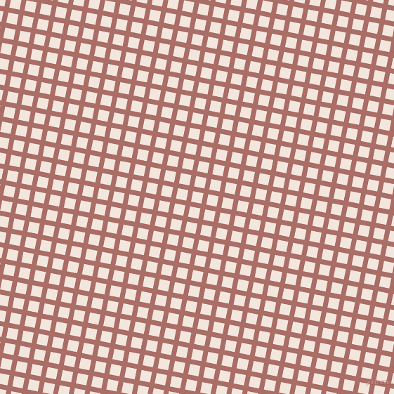 79/169 degree angle diagonal checkered chequered lines, 7 pixel line width, 15 pixel square size, Coral Tree and Fantasy plaid checkered seamless tileable
