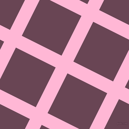 63/153 degree angle diagonal checkered chequered lines, 45 pixel lines width, 152 pixel square size, Cotton Candy and Finn plaid checkered seamless tileable