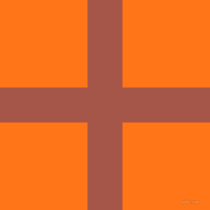 checkered chequered horizontal vertical lines, 70 pixel lines width, 350 pixel square size, Crail and Pumpkin plaid checkered seamless tileable