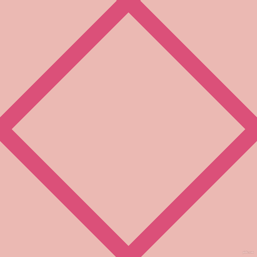 45/135 degree angle diagonal checkered chequered lines, 53 pixel lines width, 527 pixel square size, Cranberry and Beauty Bush plaid checkered seamless tileable