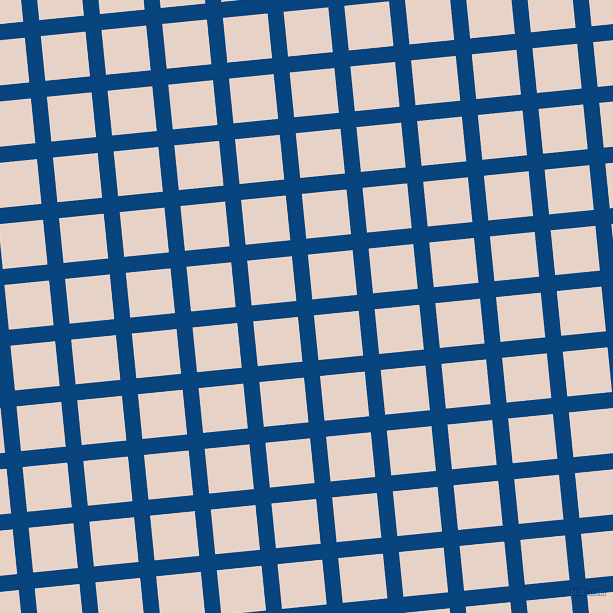 6/96 degree angle diagonal checkered chequered lines, 16 pixel lines width, 45 pixel square size, Dark Cerulean and Bizarre plaid checkered seamless tileable