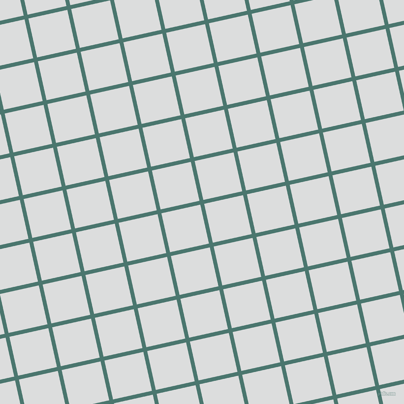 13/103 degree angle diagonal checkered chequered lines, 8 pixel lines width, 81 pixel square size, Dark Green Copper and Athens Grey plaid checkered seamless tileable