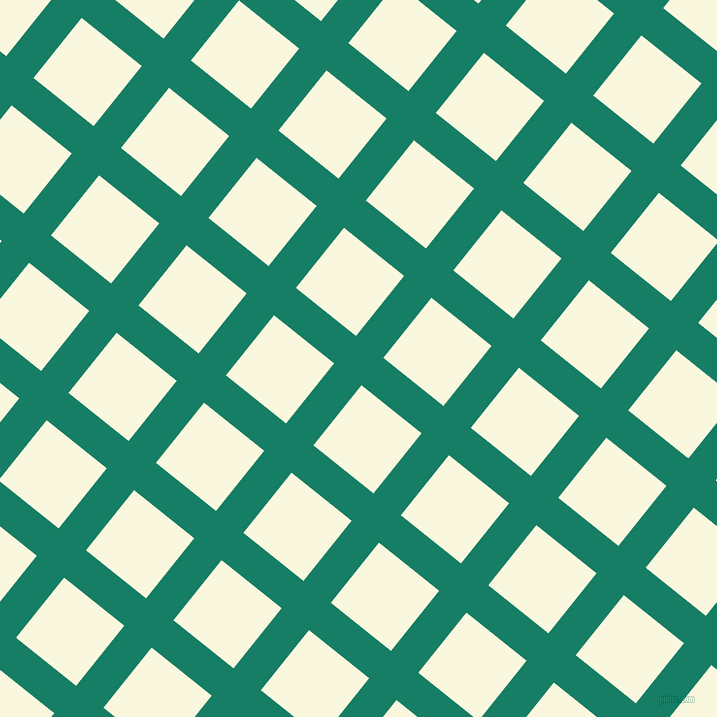 51/141 degree angle diagonal checkered chequered lines, 35 pixel line width, 77 pixel square size, Deep Sea and Chilean Heath plaid checkered seamless tileable