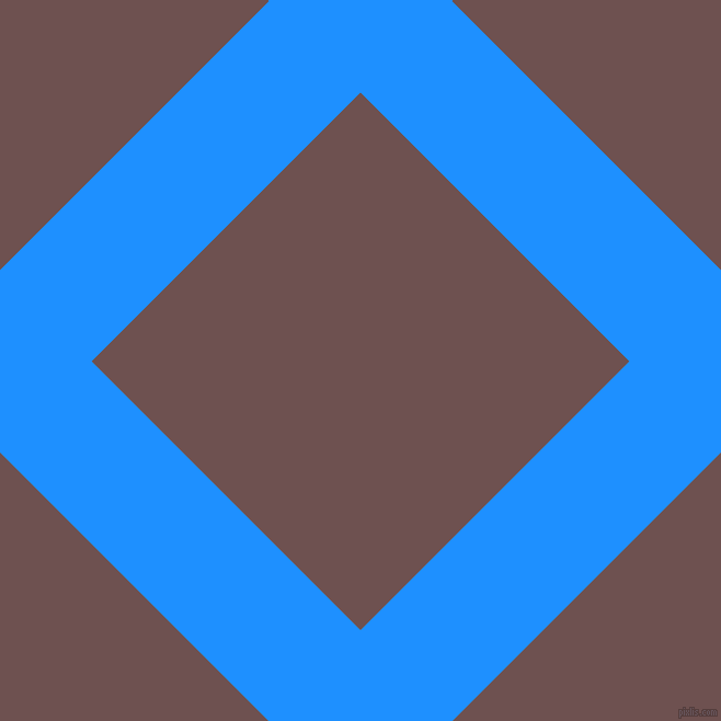 45/135 degree angle diagonal checkered chequered lines, 118 pixel lines width, 347 pixel square size, Dodger Blue and Buccaneer plaid checkered seamless tileable