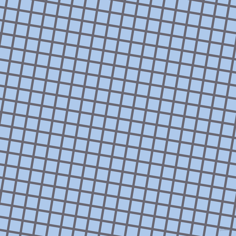81/171 degree angle diagonal checkered chequered lines, 8 pixel lines width, 37 pixel square size, Dolphin and Tropical Blue plaid checkered seamless tileable