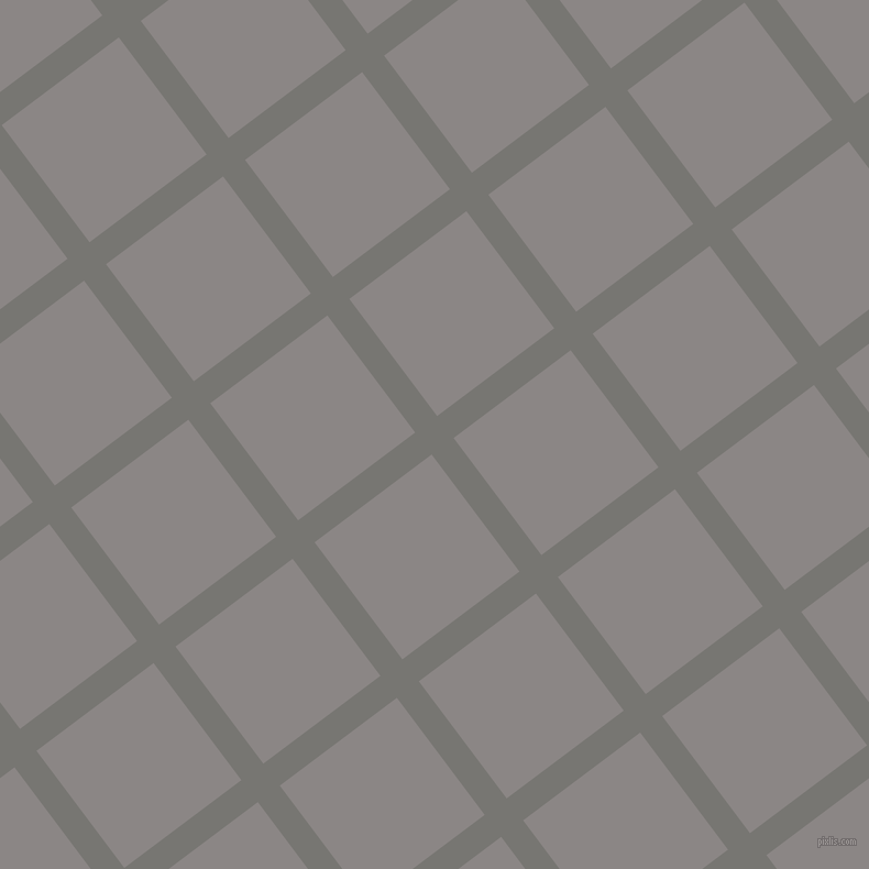 37/127 degree angle diagonal checkered chequered lines, 25 pixel lines width, 133 pixel square size, Dove Grey and Suva Grey plaid checkered seamless tileable