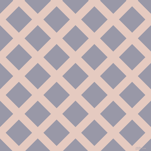 45/135 degree angle diagonal checkered chequered lines, 27 pixel line width, 63 pixel square size, Dust Storm and Santas Grey plaid checkered seamless tileable