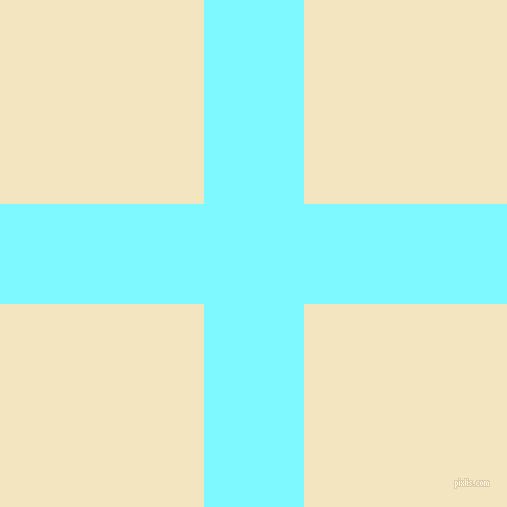 checkered chequered horizontal vertical lines, 100 pixel lines width, 407 pixel square size, Electric Blue and Milk Punch plaid checkered seamless tileable