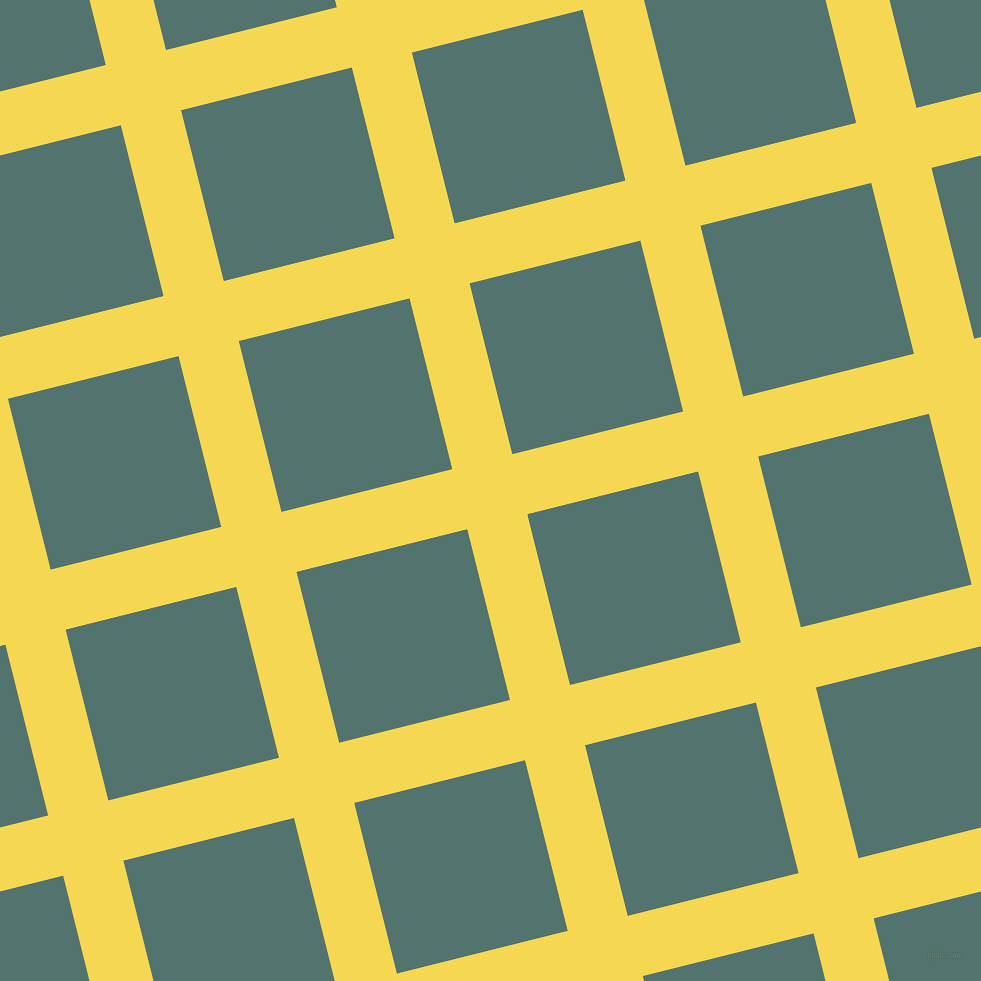 14/104 degree angle diagonal checkered chequered lines, 62 pixel line width, 176 pixel square size, Energy Yellow and William plaid checkered seamless tileable