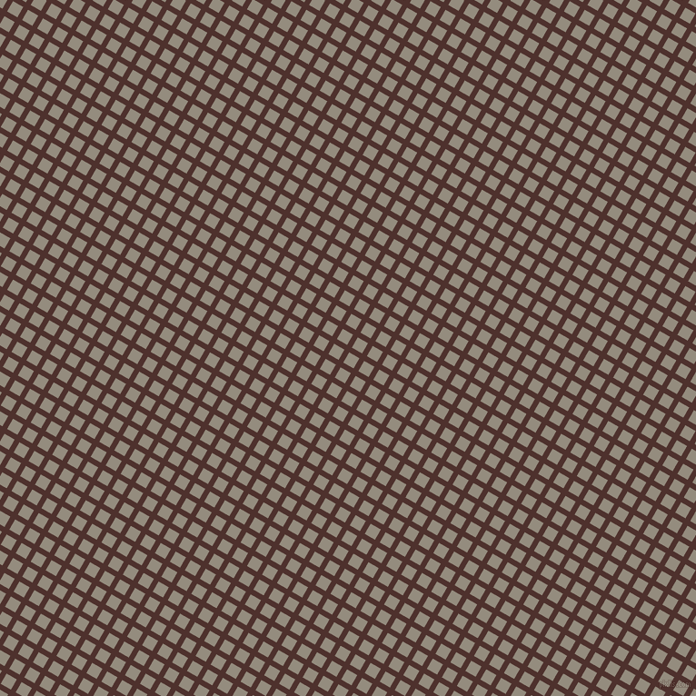 60/150 degree angle diagonal checkered chequered lines, 6 pixel lines width, 13 pixel square size, Espresso and Heathered Grey plaid checkered seamless tileable