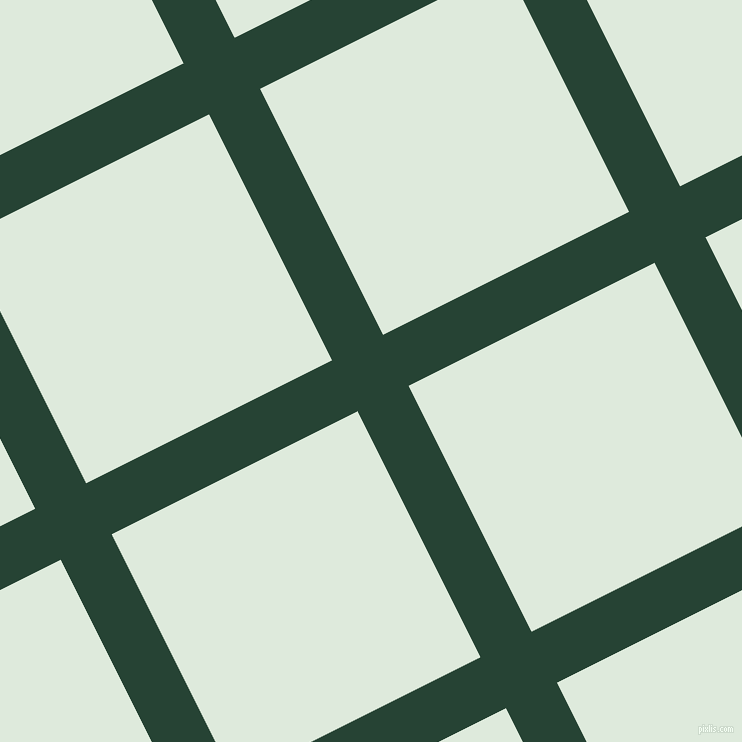 27/117 degree angle diagonal checkered chequered lines, 57 pixel lines width, 275 pixel square size, Everglade and Apple Green plaid checkered seamless tileable